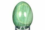 Polished Green Aventurine Egg - India #308729-1